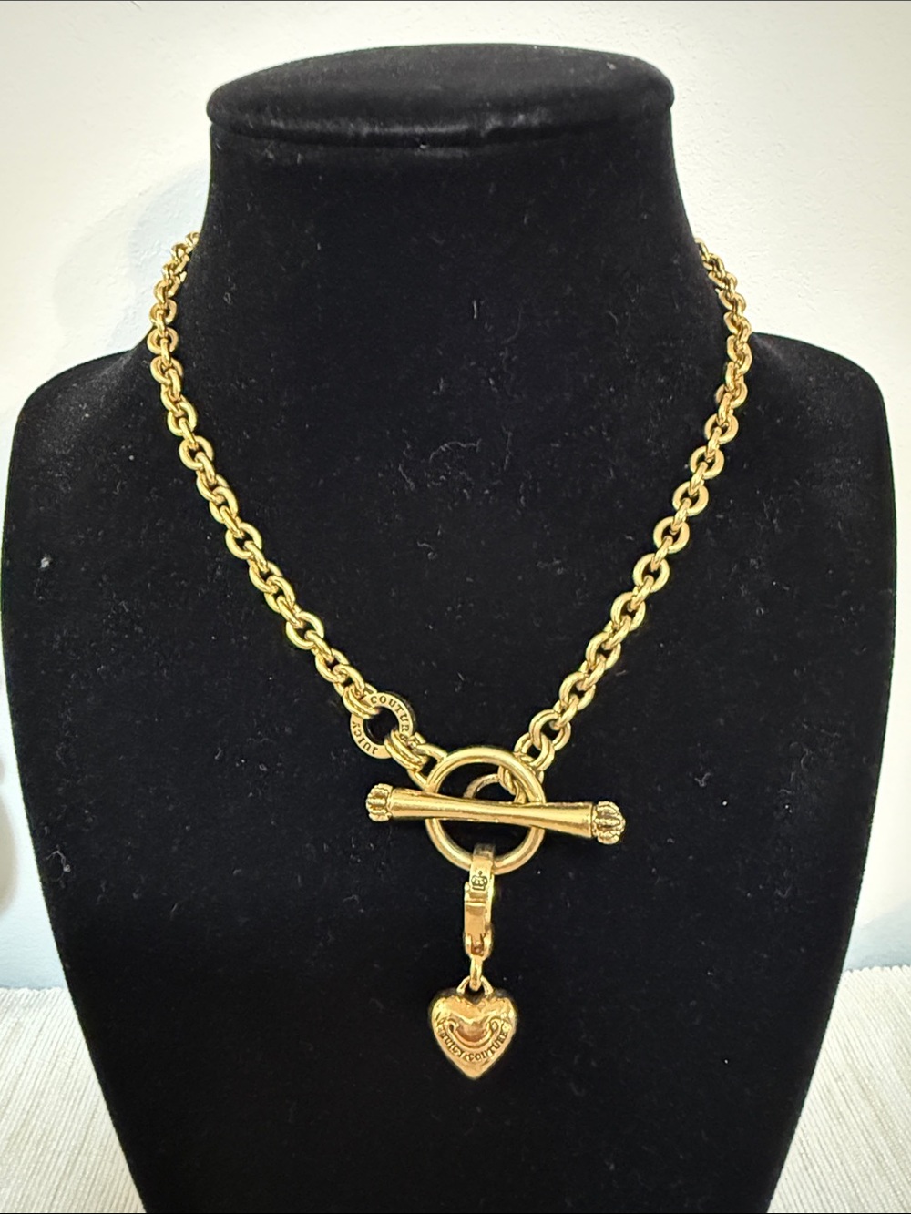 Juicy Couture Necklace with Heart Charm